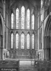 The Cathedral Interior, The Lady Chapel c.1960, Worcester