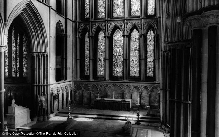 Photo of Worcester, The Cathedral Interior, The Lady Chapel c.1965