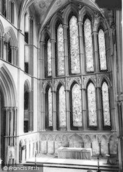 The Cathedral Interior, The Lady Chapel c.1965, Worcester