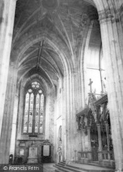 The Cathedral Interior, The Screen And North Transept c.1965, Worcester