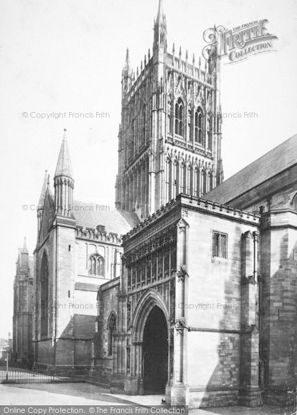 Photo of Worcester, The Cathedral, North Porch 1907