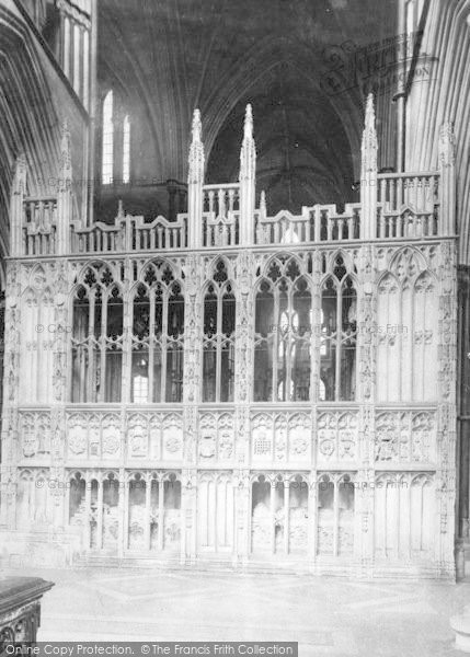 Photo of Worcester, The Cathedral, Prince Arthur's Chantry 1907