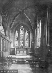 The Cathedral, St John's Chapel 1907, Worcester