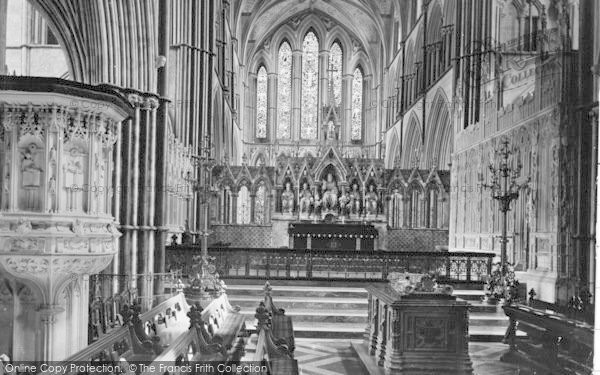 Photo of Worcester, The Cathedral, The East End Of The Choir c.1910