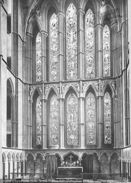 Photo of Worcester, The Cathedral, The Lady Chapel 1892