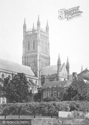 The Cathedral Tower 1923, Worcester