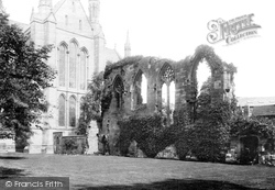 The Monastic Ruins 1891, Worcester