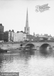 The New Bridge c.1955, Worcester