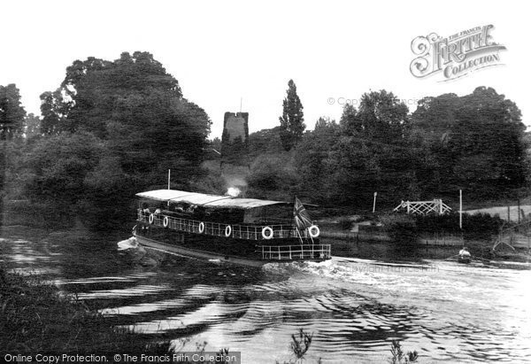 Photo of Worcester, The Old Water Tower From The River Severn 1906