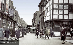 Worcester, the Shambles c1950