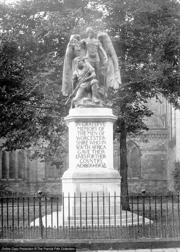 Worcester, the South African War Memorial 1907