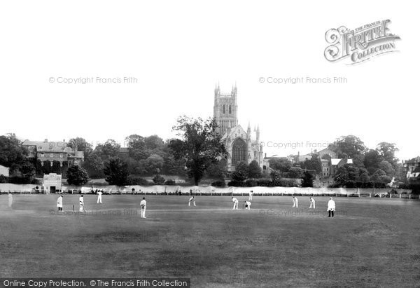 Photo of Worcester, Worcester V Surrey Cricket Match 1907