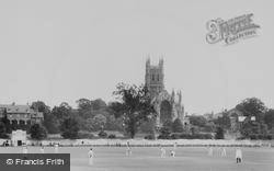 Worcestershire V Surrey Cricket Match 1907, Worcester