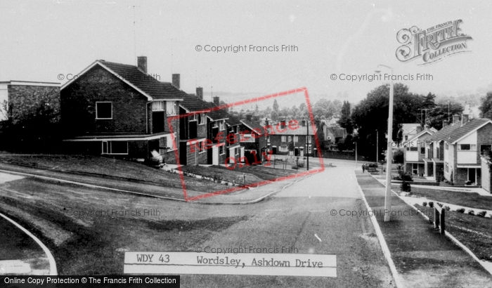 Photo of Wordsley, Ashdown Drive c.1965
