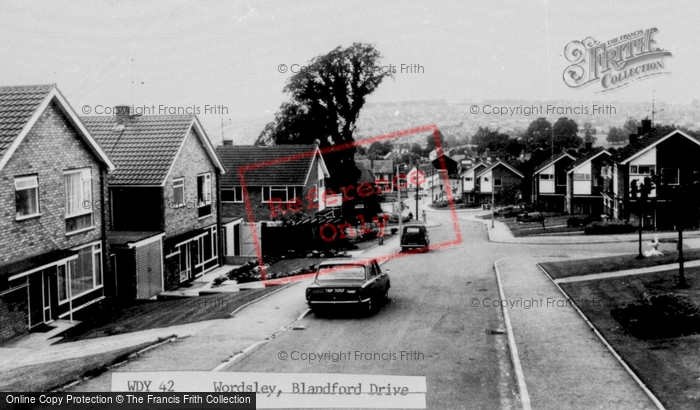 Photo of Wordsley, Blandford Drive c.1965