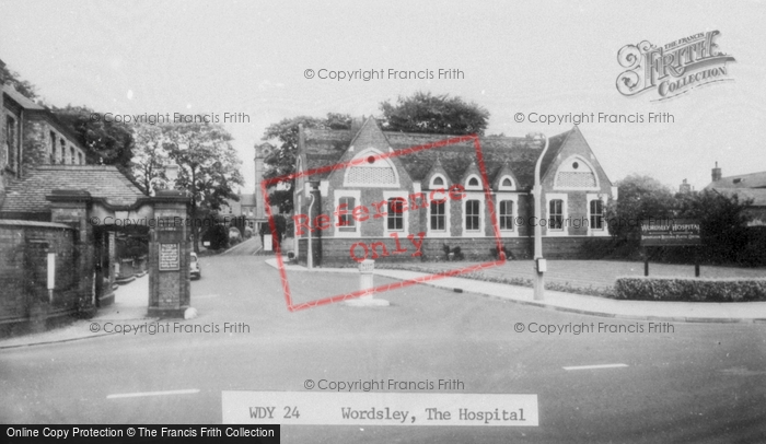 Photo of Wordsley, The Hospital c.1965