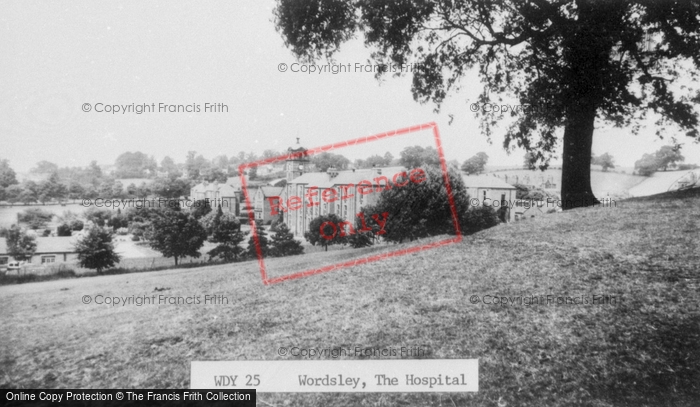 Photo of Wordsley, The Hospital c.1965