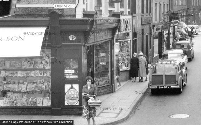 Photo of Workington, Shop, John Street 1962