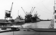 The Docks c.1950, Workington