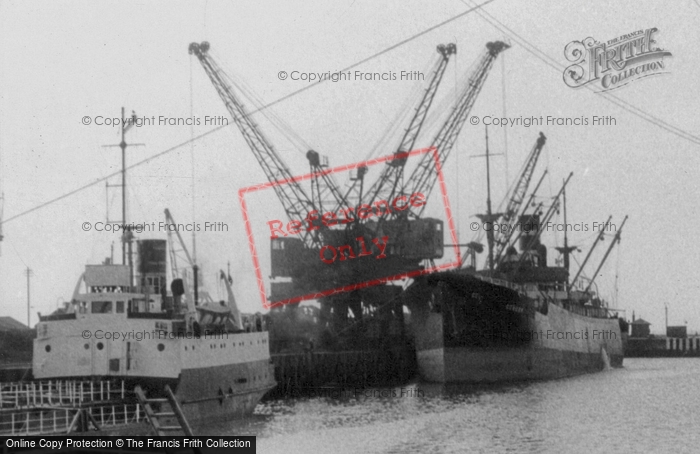 Photo of Workington, The Docks c.1950