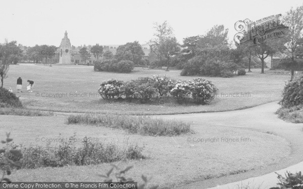 Photo of Workington, The Park c.1955