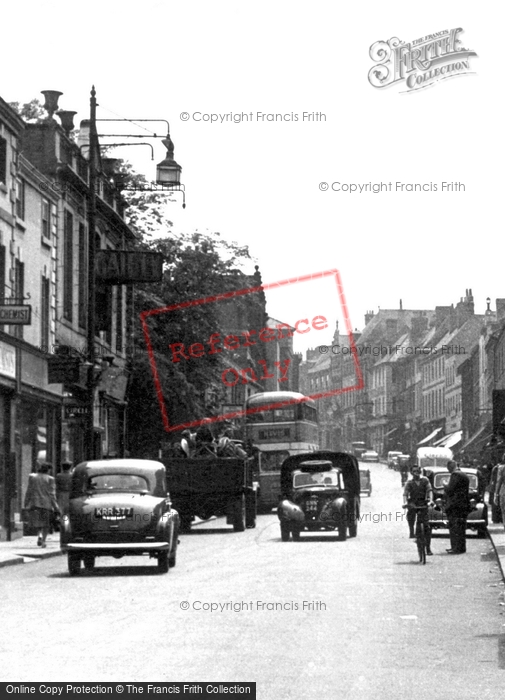 Photo of Worksop, Bridge Street c.1955