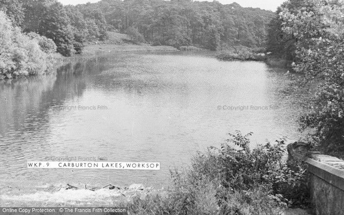 Photo of Worksop, Carburton Lakes c.1955