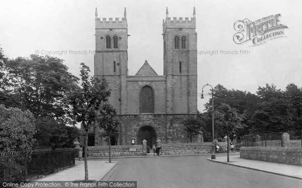 Photo of Worksop, Priory Church c1955