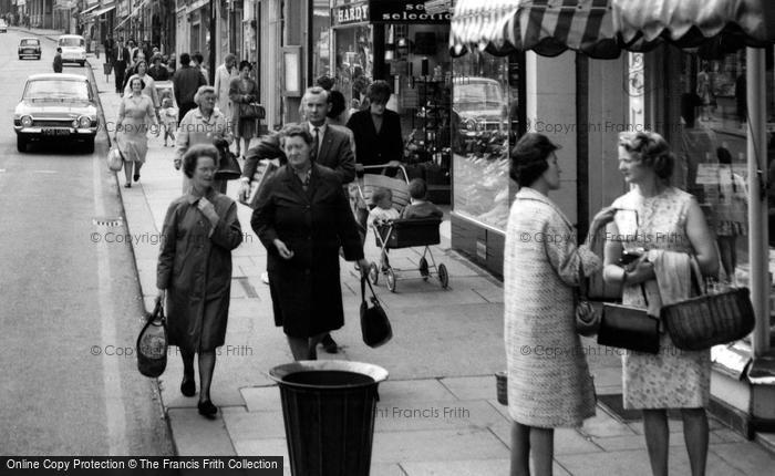 Photo of Worksop, Shopping On Bridge Street 1967