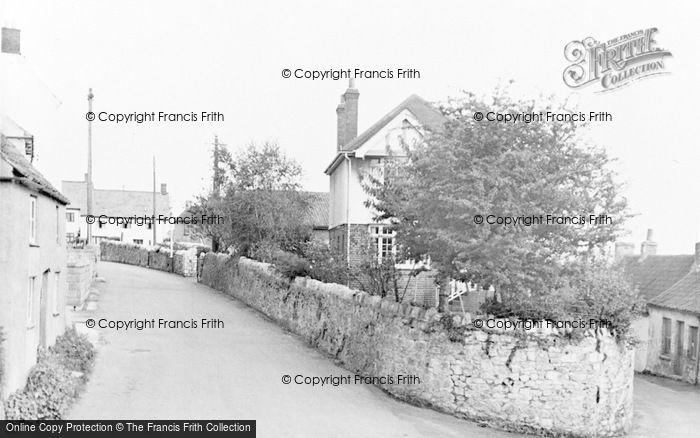 Worle, Church Road c1955 Photo of Worle, Church Road c.1955