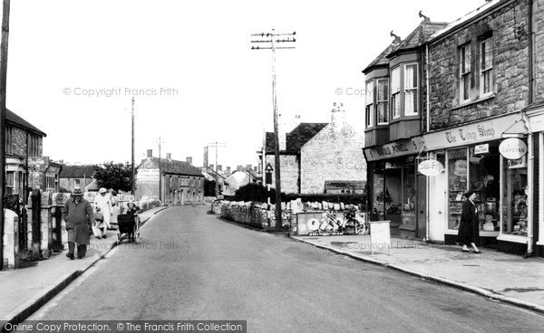 Photo of Worle, High Street 1954