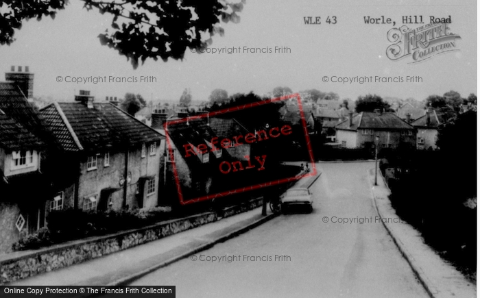 Photo of Worle, Hill Road c.1960