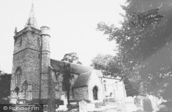 Parish Church c.1960, Worle