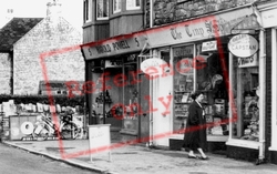 Shops Along High Street 1954, Worle