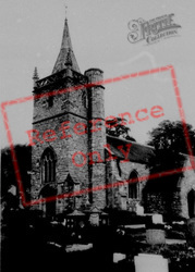 St Martin's Church c.1955, Worle