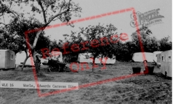 The Edwards Caravan Site c.1955, Worle