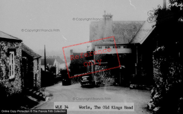 Photo of Worle, The Old King's Head c.1960