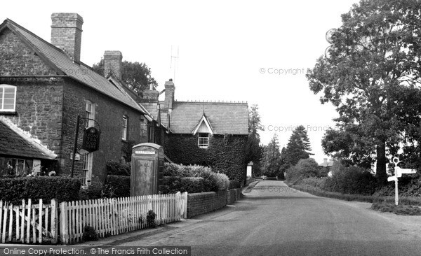 Photo of Wormelow, The Post Office And Village c.1960