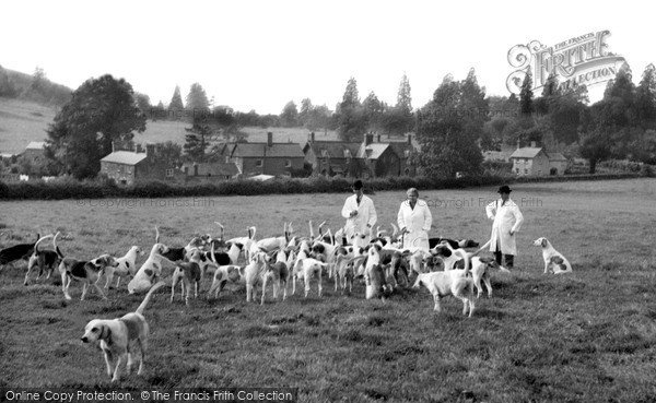 Photo of Wormelow, The South Hereford Fox Hounds c.1960