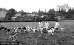 The South Hereford Fox Hounds c.1960, Wormelow