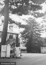 The Tump And Petrol Pumps c.1960, Wormelow