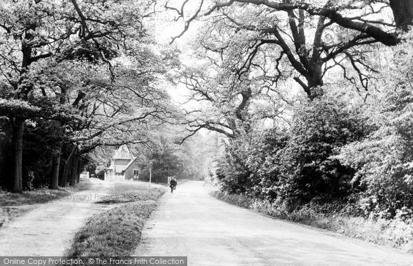 Photo of Wormley, Church Lane c.1955