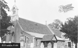 St Lawrence's Church c.1955, Wormley
