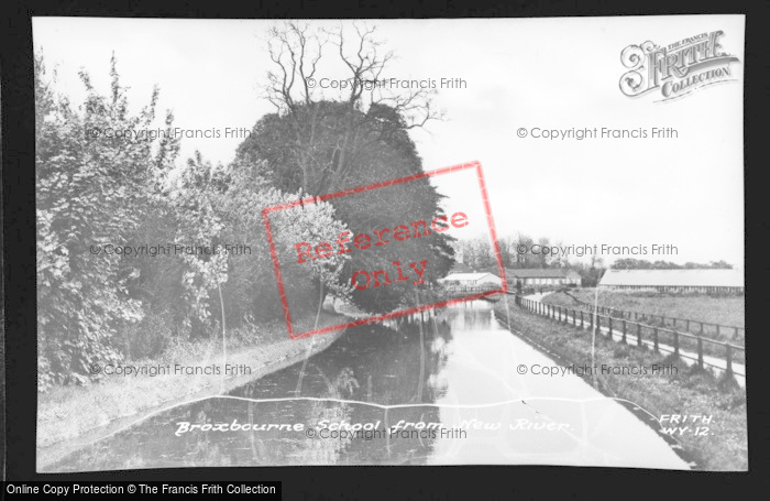 Photo of Wormley, The School From New River c.1955