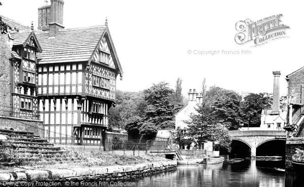 Photo of Worsley, Bridgewater Canal, The Packet House 1889