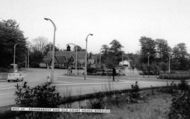 Roundabout And Old Court House c.1965, Worsley