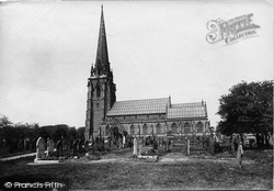 St Mark's Church From The South Side 1889, Worsley