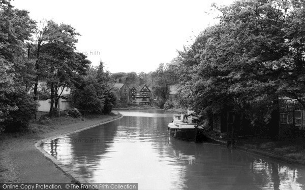 Photo of Worsley, The Canal c.1960