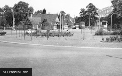 The Roundabout And Court House c.1960, Worsley