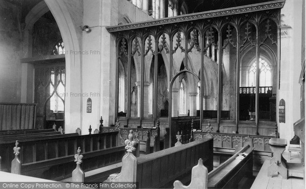 Photo of Worstead, St Mary's Church, Interior c.1955